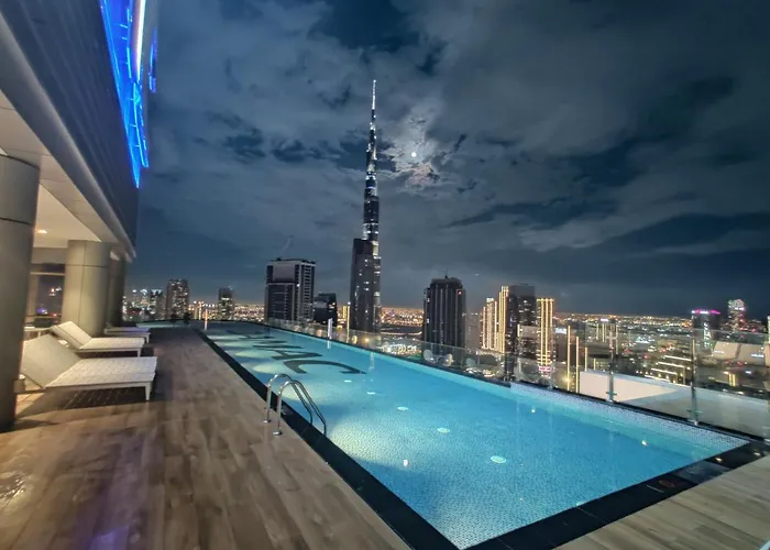 Paramount Hotel Midtown Flat With Burj Khalifa View